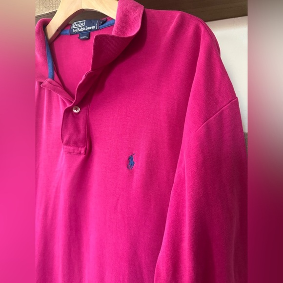 Polo by Ralph Lauren|Men’s Short sleeve Polo in Vibrant Pink color,Size XL••• - Picture 1 of 11
